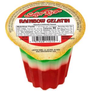 Senor Rico Rainbow Gelatin