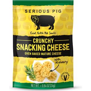 Serious Pig Crunchy Snacking Cheese with Rosemary