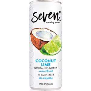 Seven Coconut Lime Sparkling Water