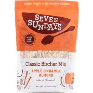 Seven Sundays Classic Bircher Apple Cinnamon Almond Muesli