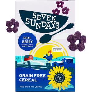 Seven Sundays Real Berry Grain Free Sunflower Cereal