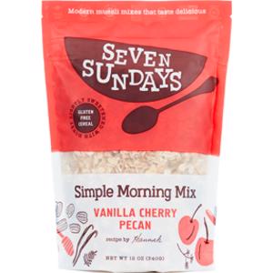 Seven Sundays Simple Morning Vanilla Cherry Pecan Muesli