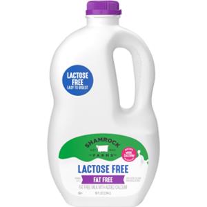 Shamrock Farms Lactose Free Fat Free Milk w/ Added Calcium