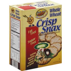 Shibolim Whole Wheat Garlic Crisp Snax