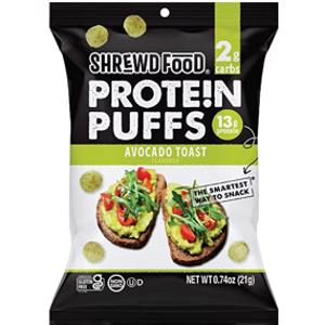 Shrewd Food Avocado Toast Protein Puffs