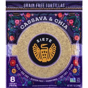 Siete Cassava & Chia Tortillas