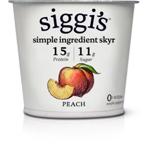 Siggi's Peach Nonfat Yogurt
