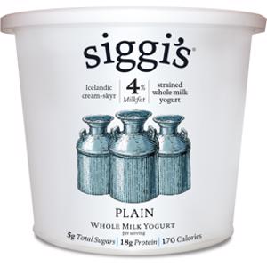 Siggi's Plain Whole Milk Yogurt