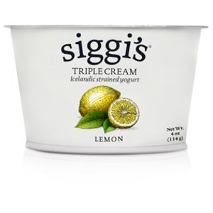 Siggi's Lemon Triple Cream Yogurt