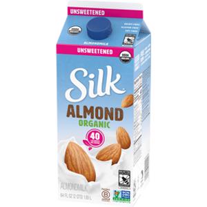 Silk Organic Unsweetened Almond Milk
