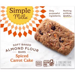 Simple Mills Spiced Carrot Cake Soft Baked Bars
