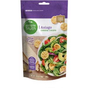 Simple Truth Asiago Cheese Crisps