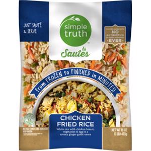Simple Truth Chicken Fried Rice Saute