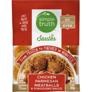 Simple Truth Chicken Parmesan Meatballs Saute