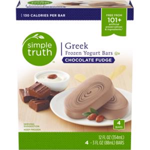 Simple Truth Chocolate Fudge Greek Frozen Yogurt Bar