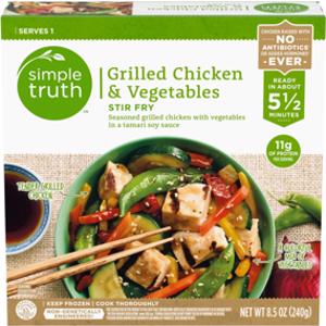Simple Truth Grilled Chicken & Vegetables Stir Fry