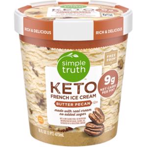 Simple Truth Keto Butter Pecan French Ice Cream