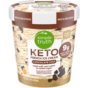 Simple Truth Keto Chocolate Chip French Ice Cream