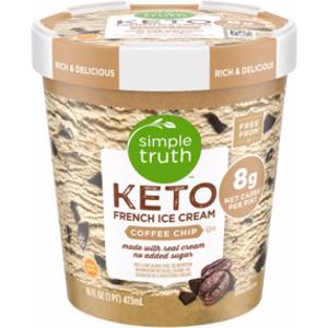 Simple Truth Keto Coffee Chip French Ice Cream