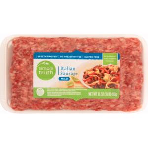 Simple Truth Mild Italian Ground Sausage