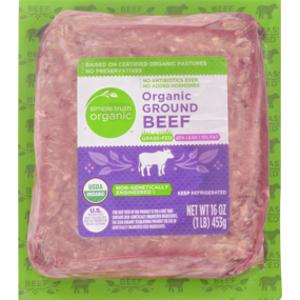 Simple Truth Organic 85% Lean Grass Fed Ground Beef