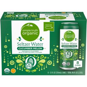 Simple Truth Organic Cucumber Melon Seltzer Water