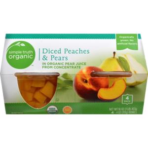 Simple Truth Organic Diced Peaches & Pears