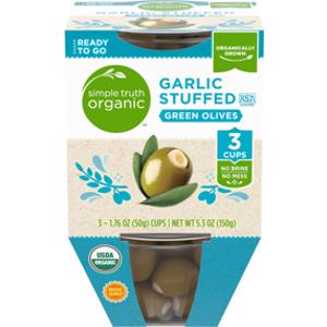 Simple Truth Organic Garlic Stuffed Green Olives