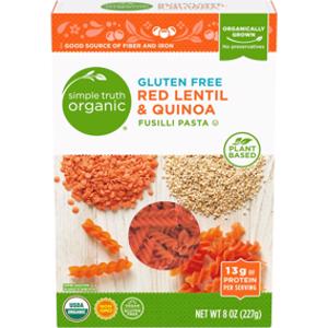 Simple Truth Organic Gluten Free Red Lentil & Quinoa Fusilli