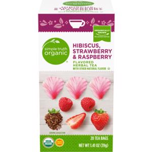 Simple Truth Organic Hibiscus Strawberry & Raspberry Herbal Tea