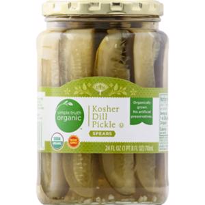 Simple Truth Organic Kosher Dill Pickle Spears