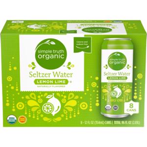 Simple Truth Organic Lemon Lime Seltzer Water