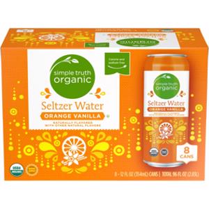 Simple Truth Organic Orange Vanilla Seltzer Water