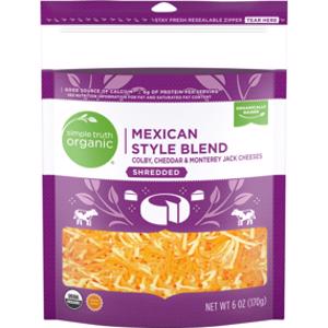 Simple Truth Organic Shredded Mexican Style Cheese