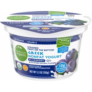 Simple Truth Organic Strained Blueberry Greek Nonfat Yogurt