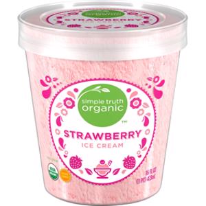 Simple Truth Organic Strawberry Ice Cream
