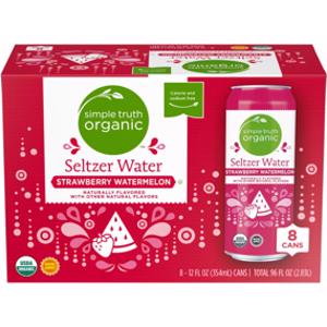 Simple Truth Organic Strawberry Watermelon Seltzer Water