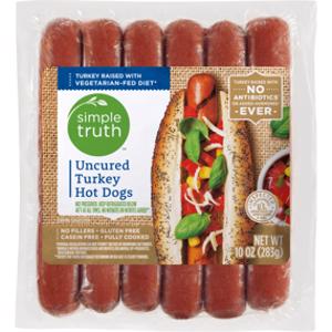 Simple Truth Uncured Turkey Hot Dogs