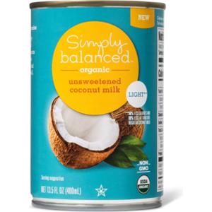 Simply Balanced Organic Unsweetened Light Coconut Milk