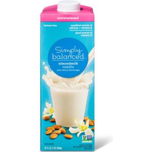 Simply Balanced Unsweetened Vanilla Almond Milk