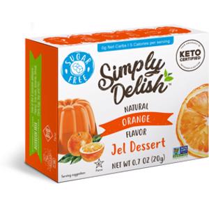Simply Delish Orange Jel Dessert