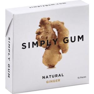 Simply Gum Natural Ginger