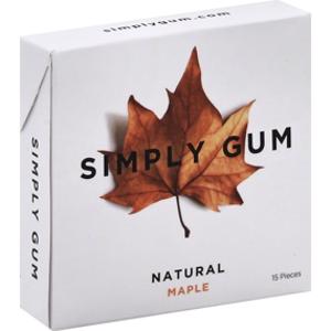 Simply Gum Natural Maple