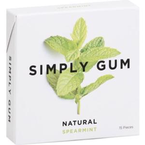 Simply Gum Natural Spearmint