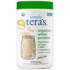 Simply Tera's Bourbon Vanilla Organic Whey Protein
