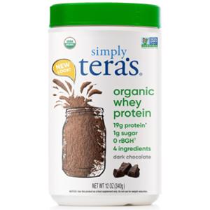 Simply Tera's Dark Chocolate Organic Whey Protein