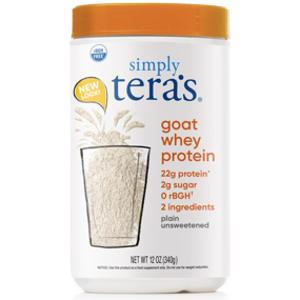 Simply Tera's Plain Unsweetened Goat Whey Protein