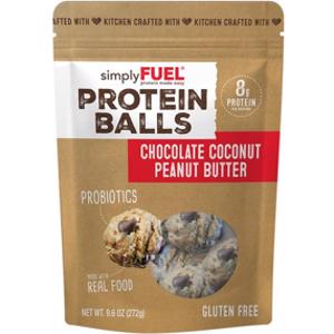 simplyFUEL Chocolate Coconut Peanut Butter Protein Balls