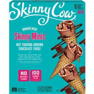 Skinny Cow Chocolate Fudge Ice Cream Mini Cone