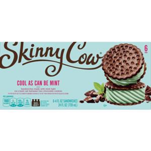 Skinny Cow Mint Ice Cream Sandwich